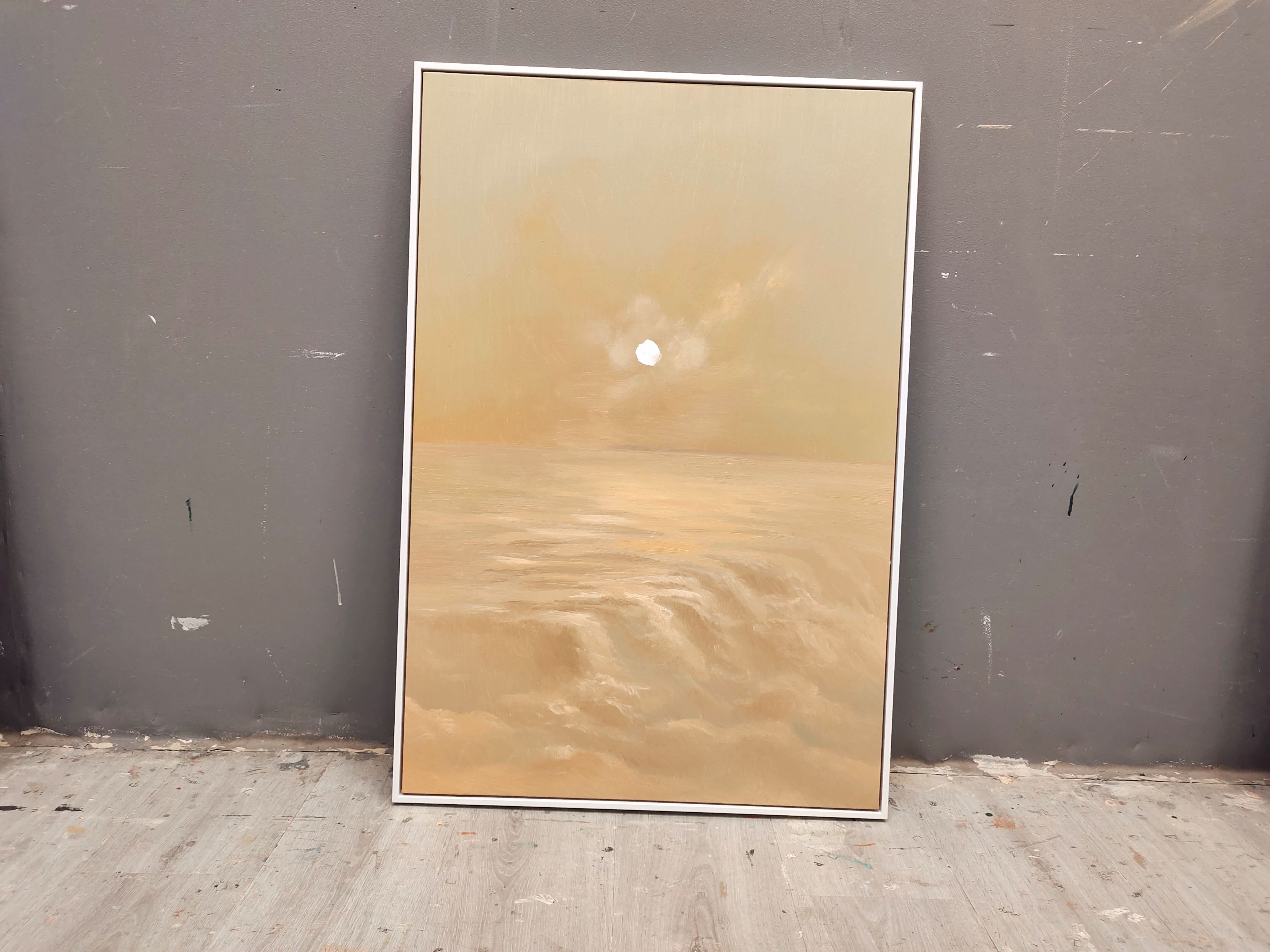 Sunrise Landscape Oil Painting Large Landscape Canvas Art WabiSabi Painting Large Landscape Wall Art