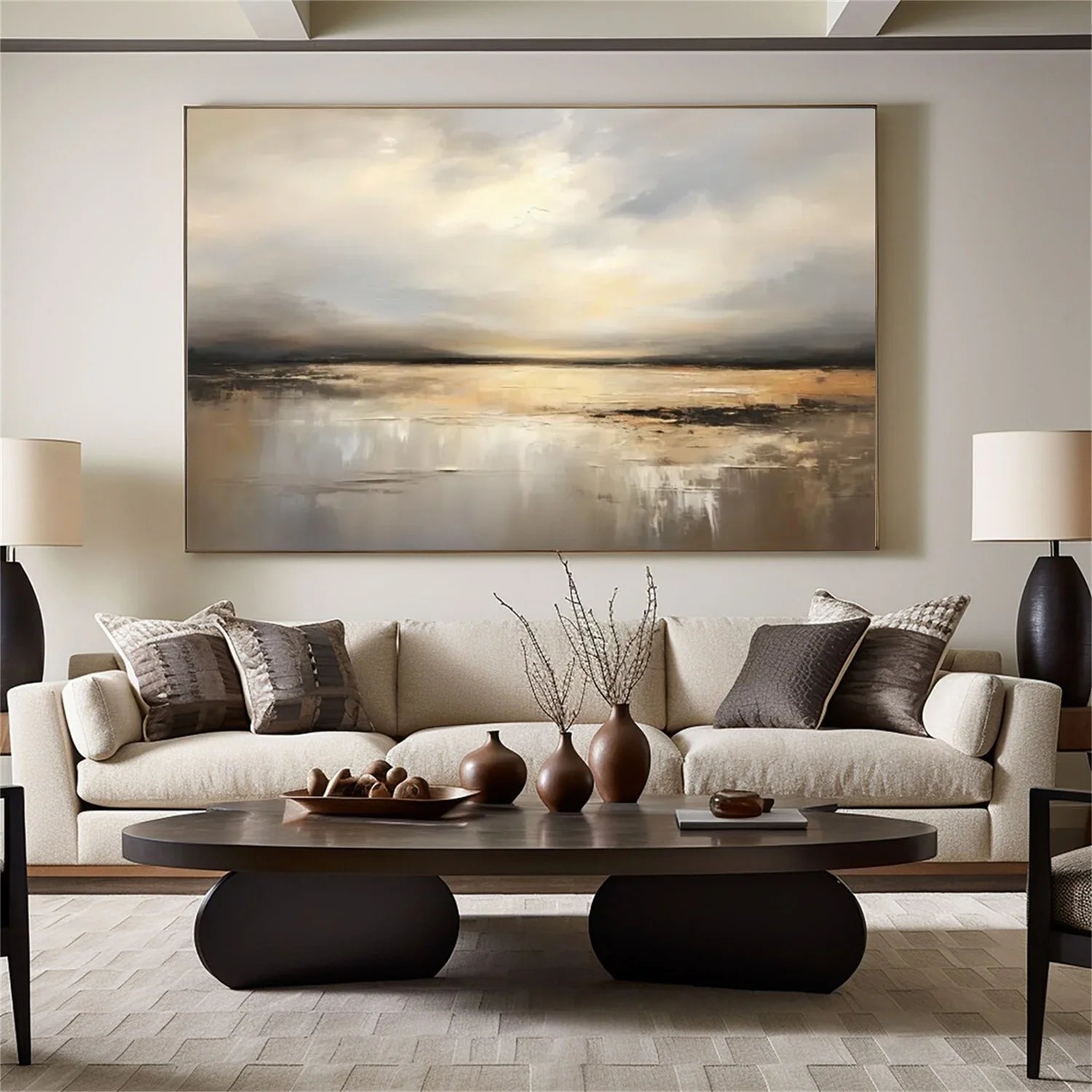 Sea & Sky Abstract Wall Art #MS142