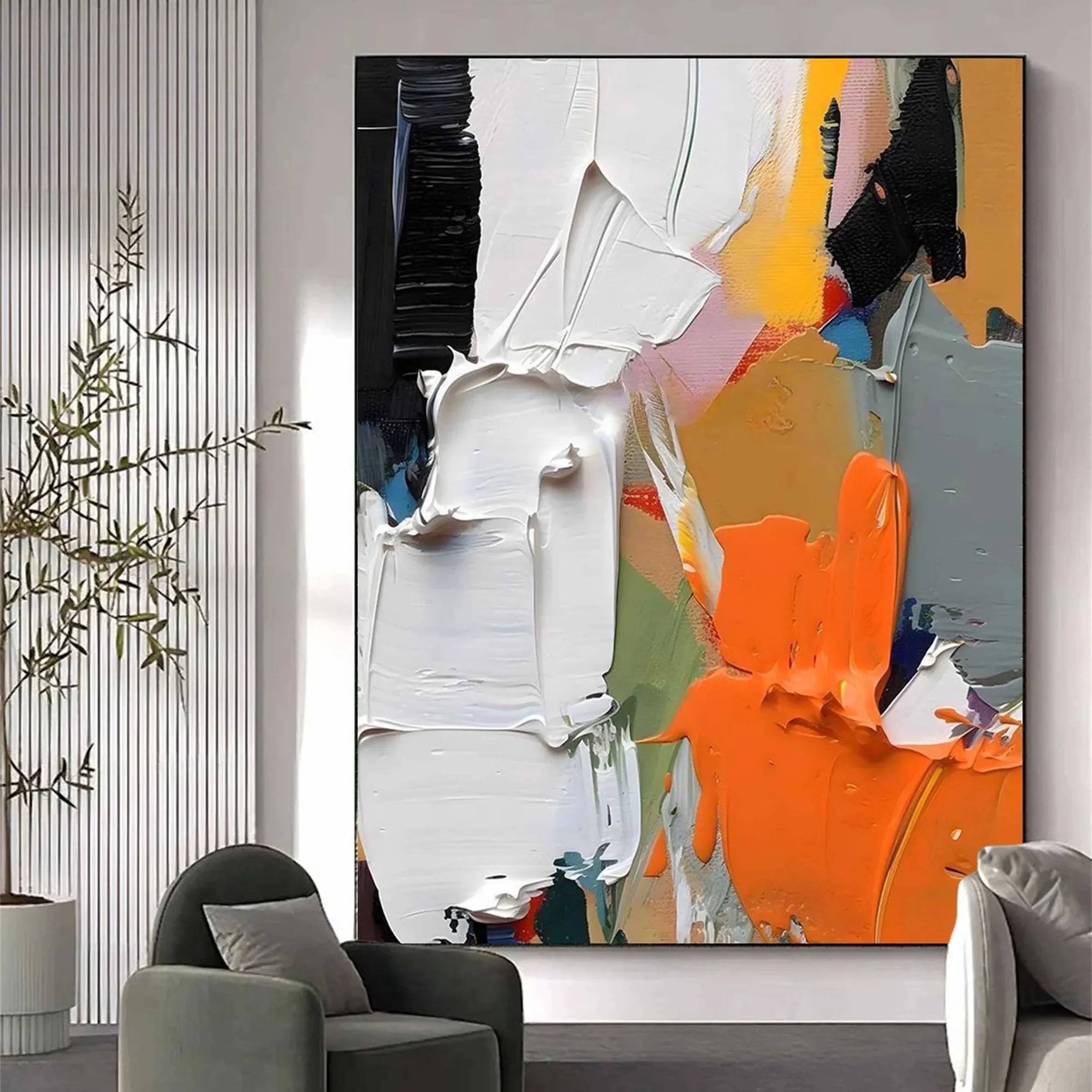 Abstract Painting #AB 129