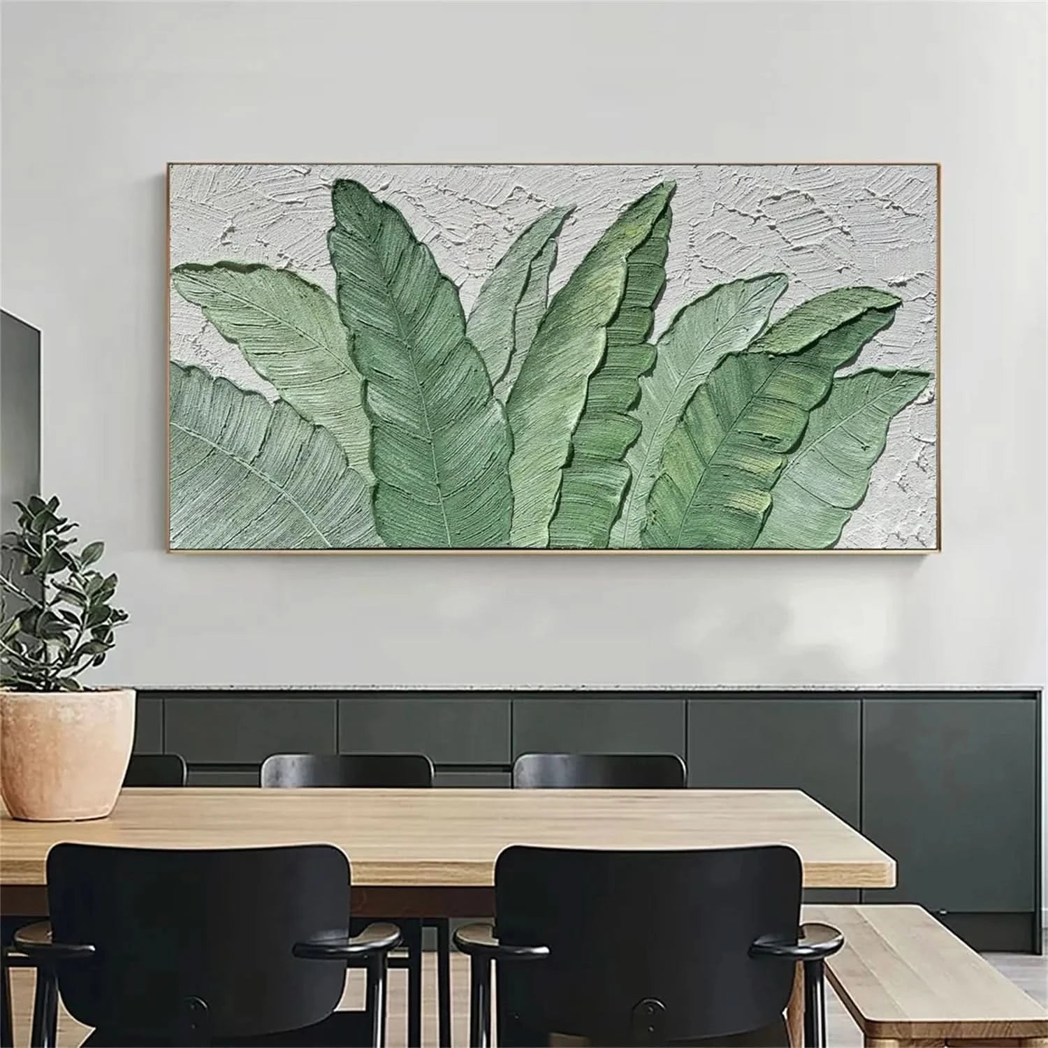 Colorful Flower & Tree Abstract Wall Art #ML054