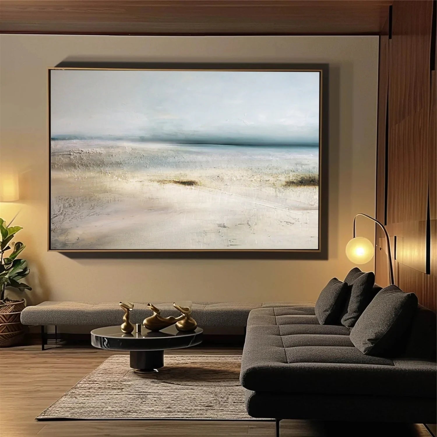Sea & Sky Abstract Wall Art #MS165