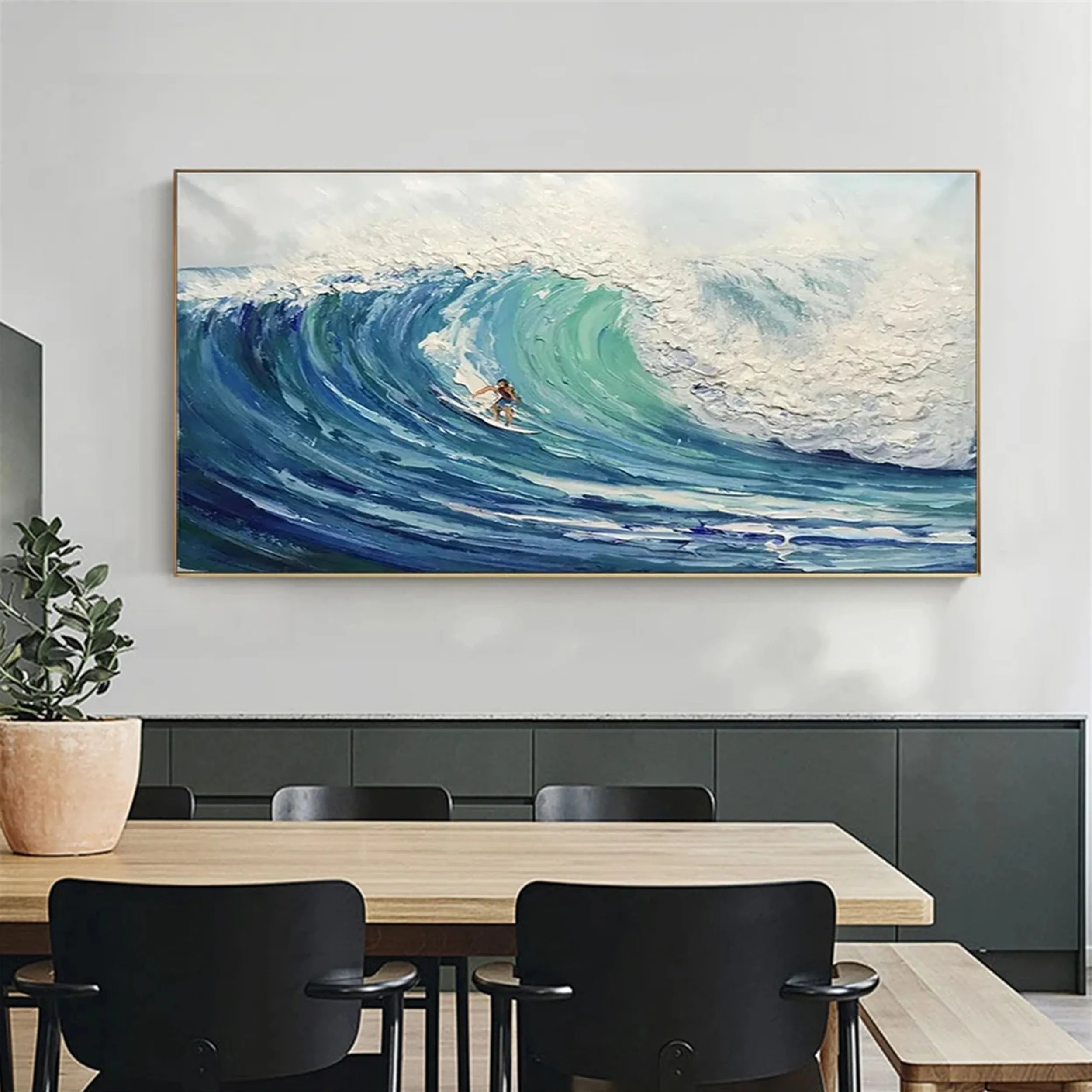 Ocean And Sky Painting #OS 123