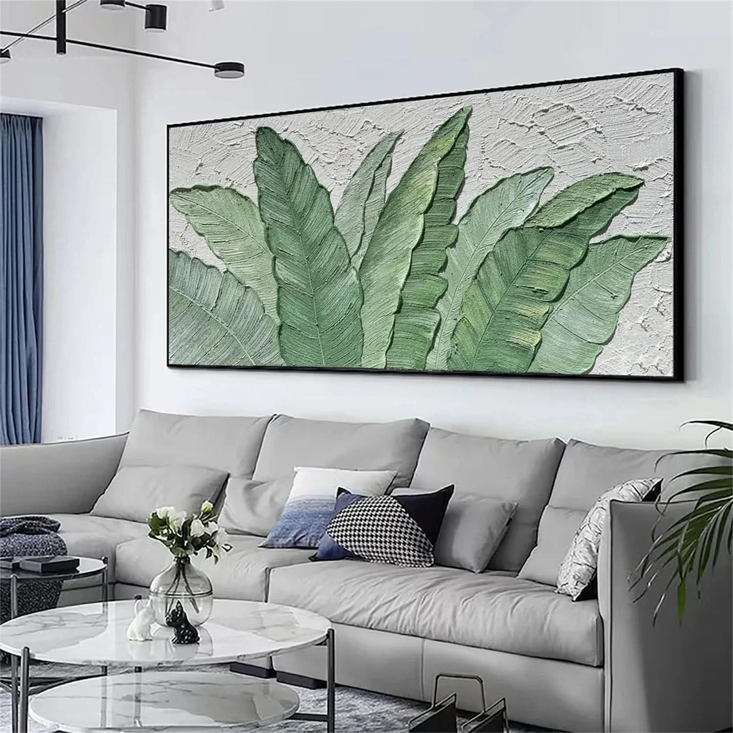 Colorful Flower & Tree Abstract Wall Art #ML054