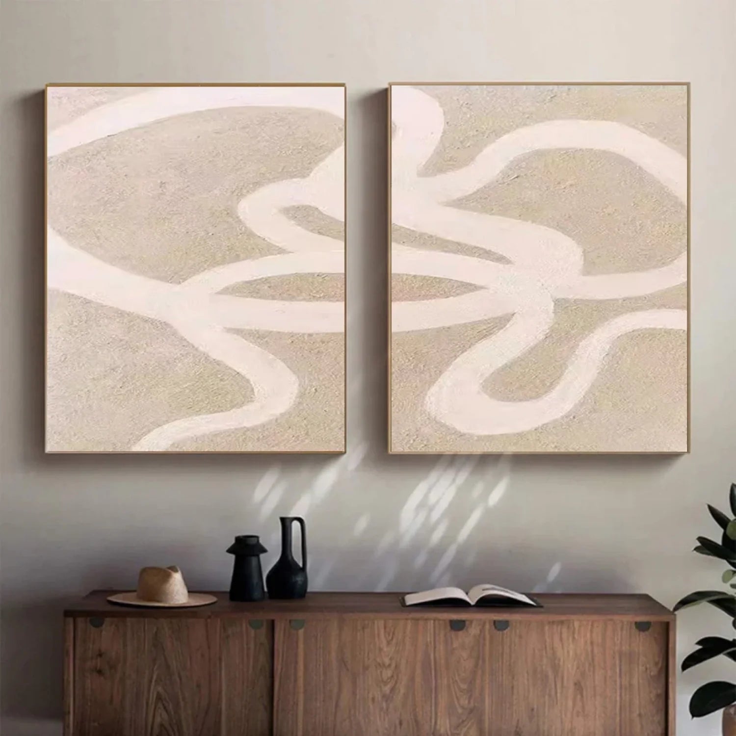 Abstract Painting Set of 2 #AB 405