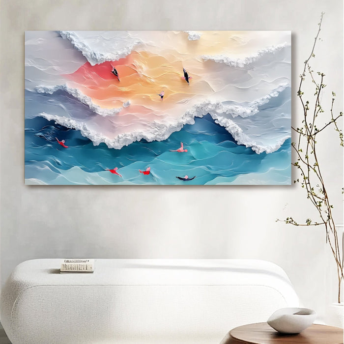 Abstract Painting Transición
