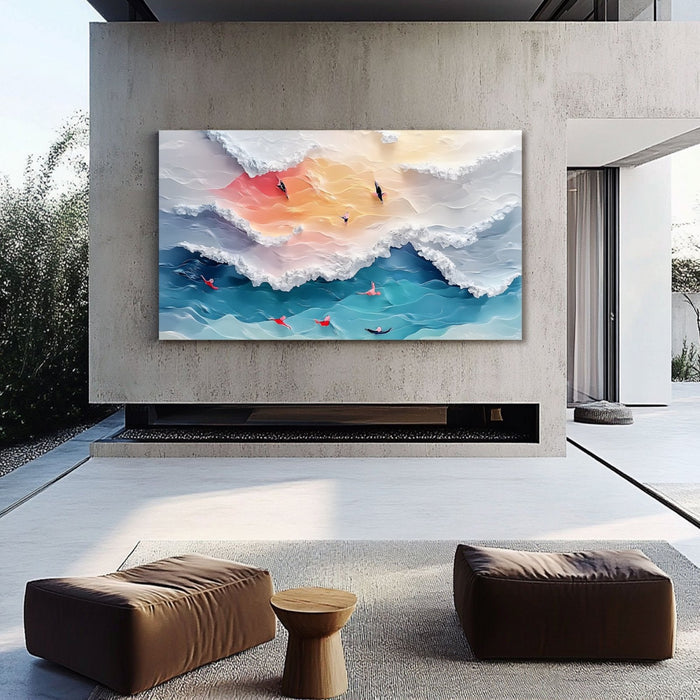 Abstract Painting Transición