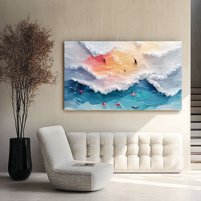Abstract Painting Transición