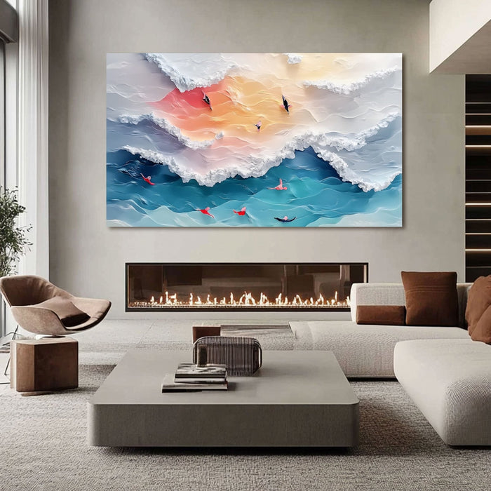 Abstract Painting Transición