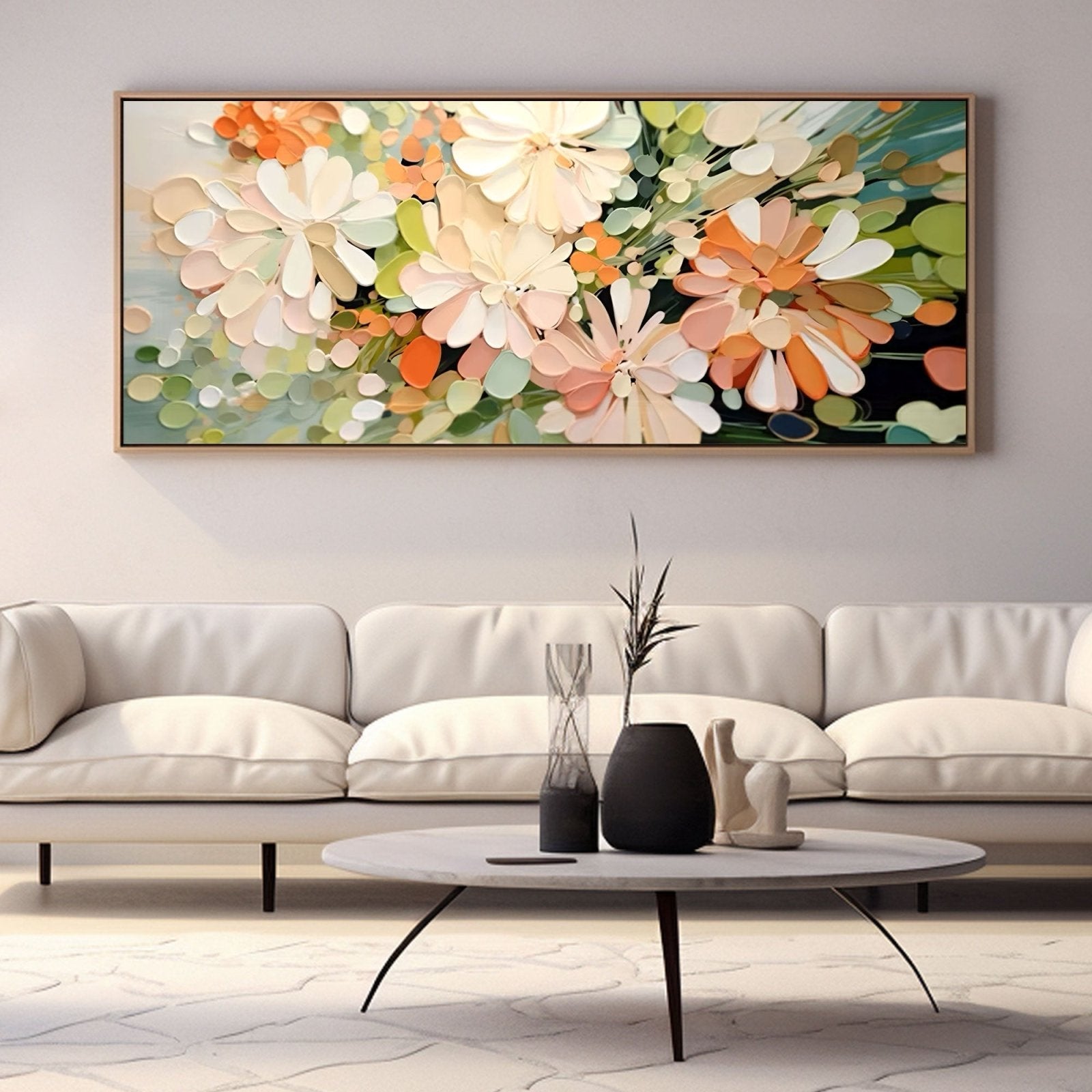 Abstract Painting "Blossoms of Reflection" - MasterGallery