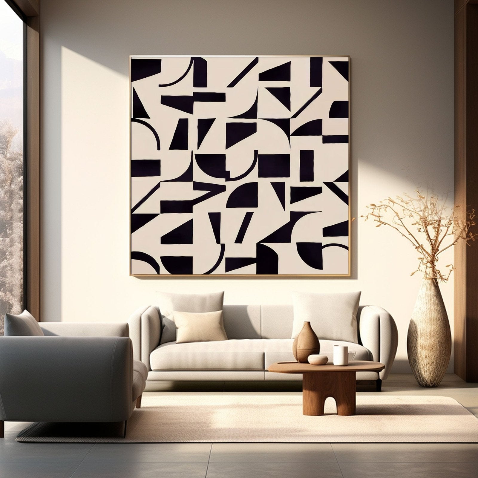 Abstract Painting "Bound by Opposites" - MasterGallery