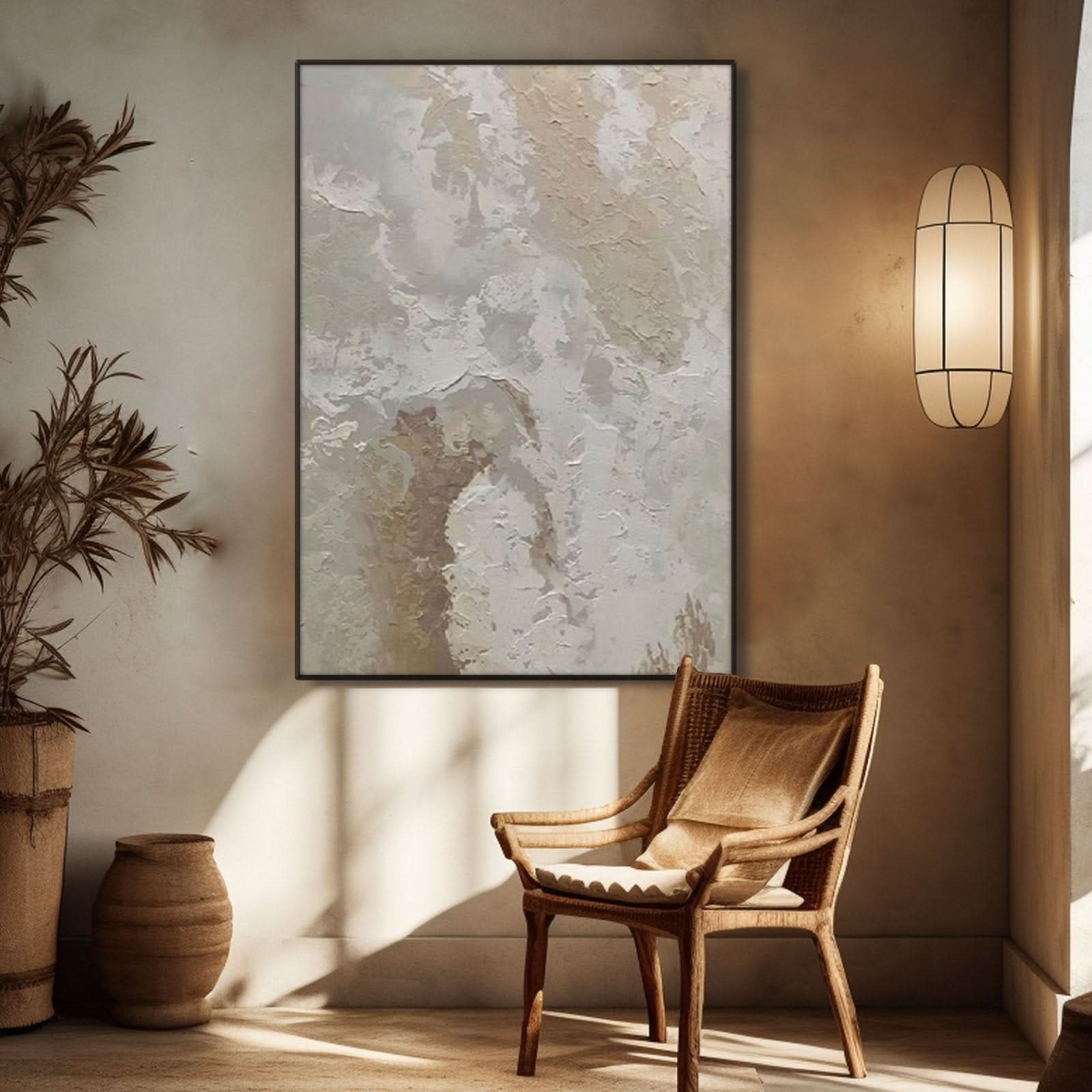 Wabi Sabi Painting "Nebular" - nukeart