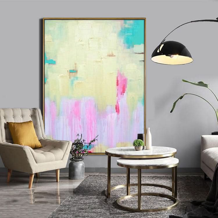 Großes abstraktes Gemälde. Zeitgenössische Kunst. Moderne Malerei, Strukturkunstmalerei