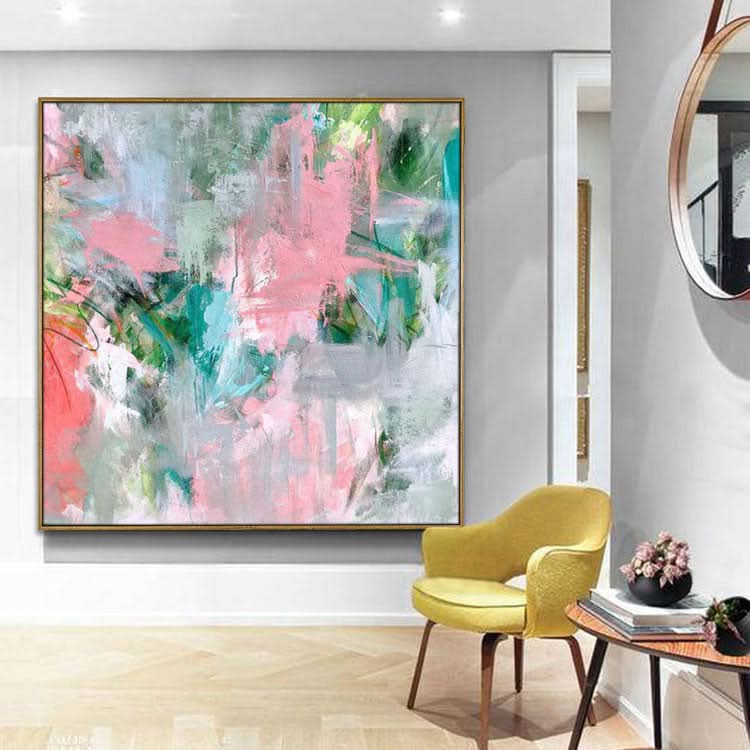Handgemachtes Ölgemälde Ölgemälde Original Große Leinwandkunst Zeitgenössische Kunst | Wandmalerei