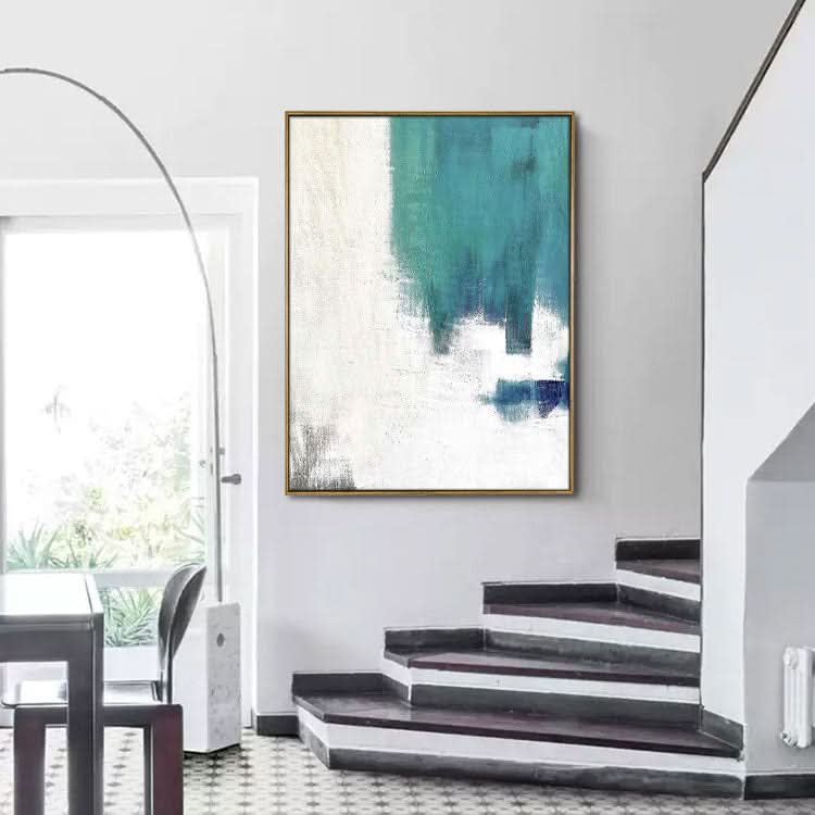 Große Wandkunst, abstrakte Leinwand, Gemälde, ausdrucksstarke Kunst, moderne Leinwandkunst | Berg