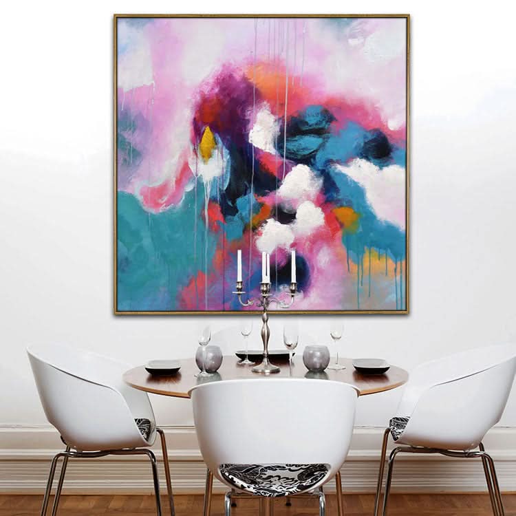 Extra großes handgemachtes Kunstwerk, Originalgemälde, Schlafzimmer, abstraktes Acrylgemälde | Herausforderndes Schicksal