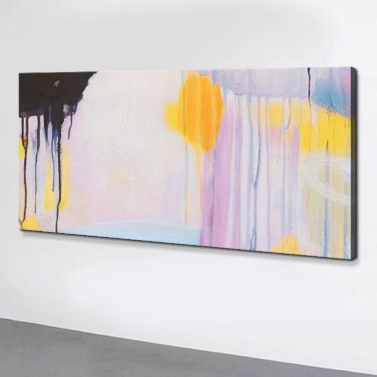 Großes abstraktes Gemälde Leinwandkunst abstrakt Abstraktes Ölgemälde | Fließend
