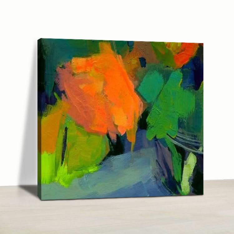 Modernes Ölgemälde auf Leinwand, Handgemalt, Originalkunst, großes Ölgemälde auf Leinwand, Schlafende Eule