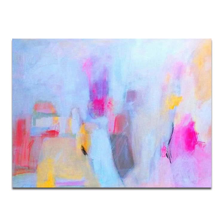 Strukturiertes abstraktes Gemälde, große moderne abstrakte Wandkunst auf Leinwand, abstrakte Leinwandkunst original