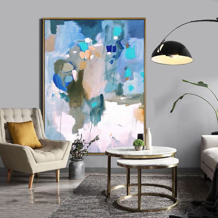 Abstrakte Kunst Wanddekoration, Abstrakte Kunst Leinwand, Abstrakte Wandkunst