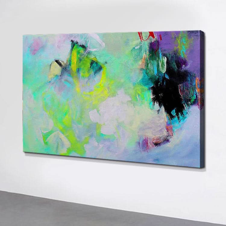 Abstract oil painting, abstract canvas art original,abstract colorful painting modern