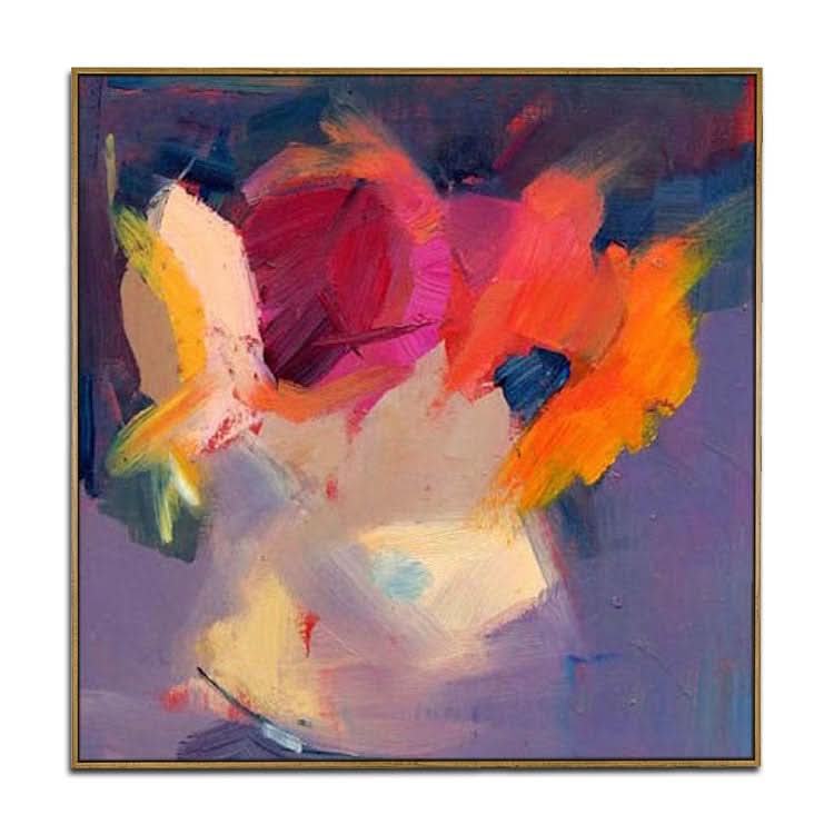 Wandkunst auf Leinwand, handgefertigtes Ölgemälde, Original, großes Ölgemälde, modernes Ölgemälde auf Leinwand | Anziehen
