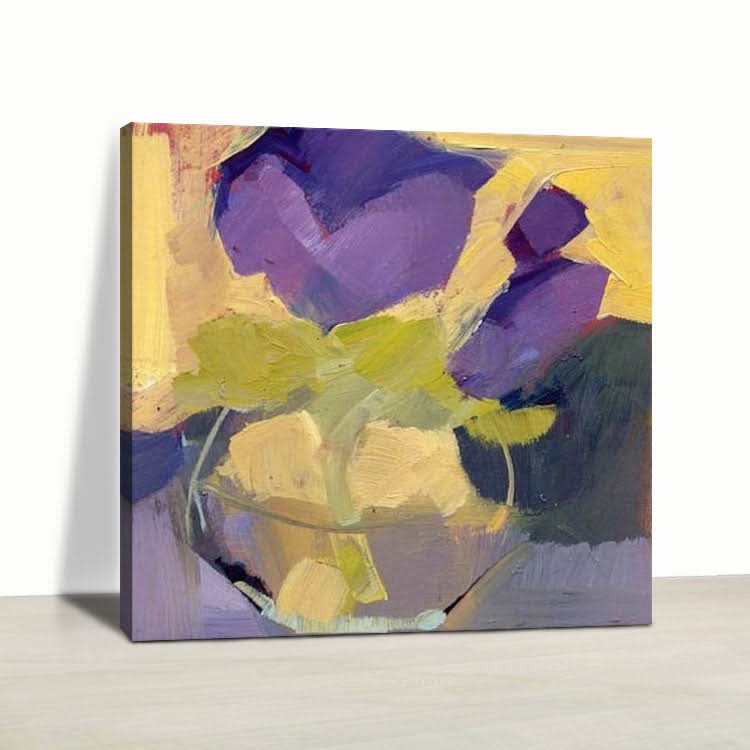 Großes Gemälde Leinwand Ölgemälde Originalgemälde Handgefertigtes Gemälde Modernes Farbgemälde | Vase mit Blumen