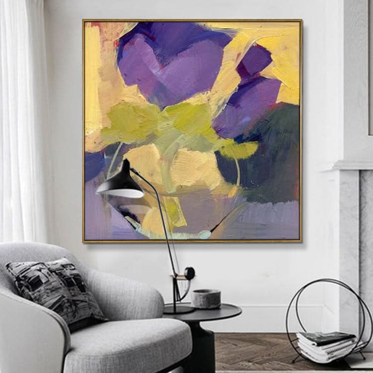 Großes Gemälde Leinwand Ölgemälde Originalgemälde Handgefertigtes Gemälde Modernes Farbgemälde | Vase mit Blumen