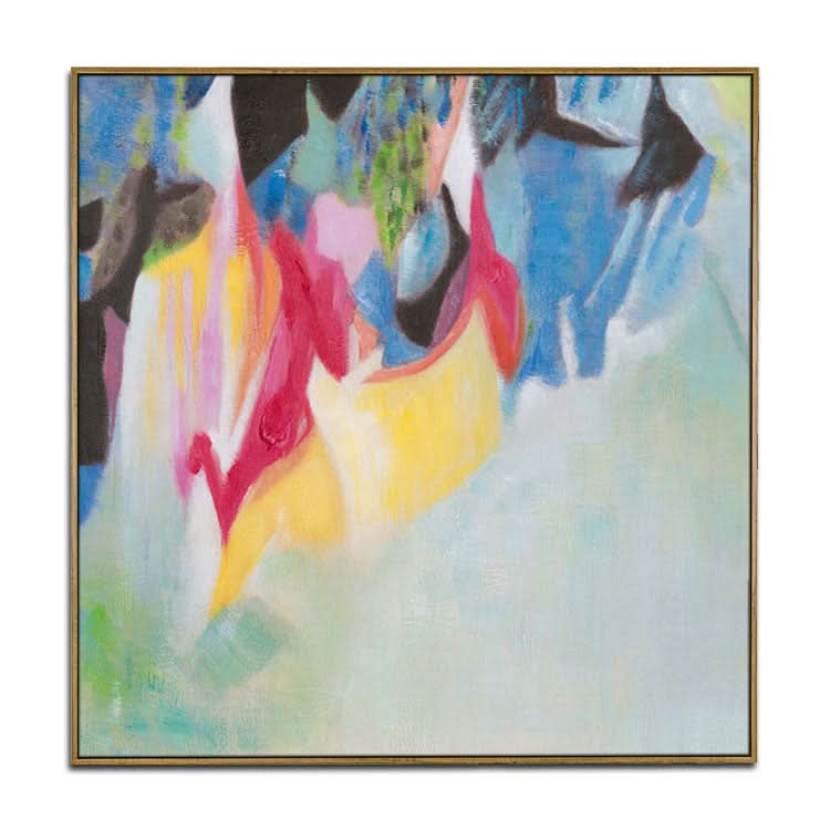 Gemälde, handgefertigt, große Leinwand, Kunst, Schlafzimmer, Ölgemälde, modern | Die Monster und Dämonen
