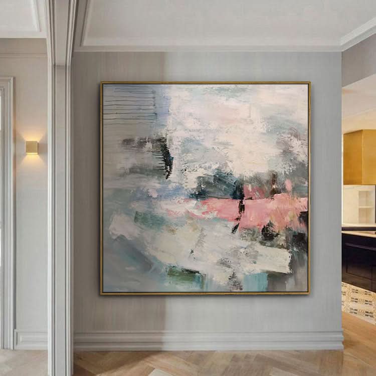 Handgefertigtes Ölgemälde Original Ölgemälde Großes Ölgemälde Leinwand Wohnzimmer Ölgemälde Modern | Der Weg zum Himmel