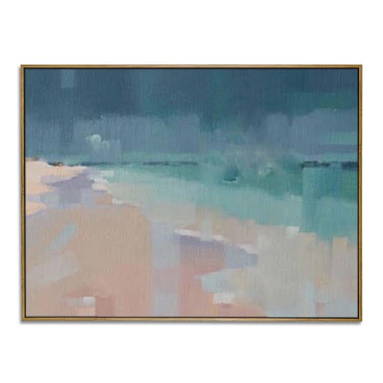 Original abstraktes Gemälde, abstraktes farbenfrohes Gemälde modern, abstrakte moderne Wandkunst