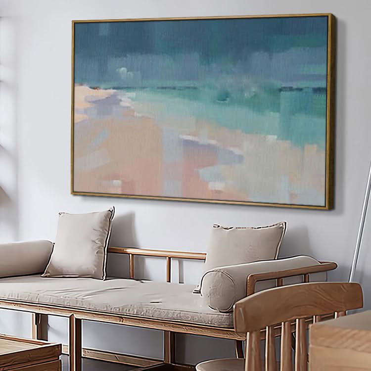 Original abstraktes Gemälde, abstraktes farbenfrohes Gemälde modern, abstrakte moderne Wandkunst