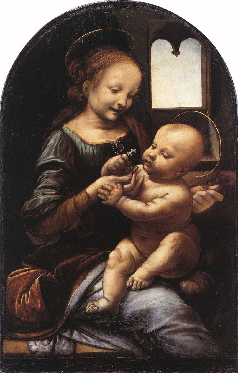 Madonna with a Flower