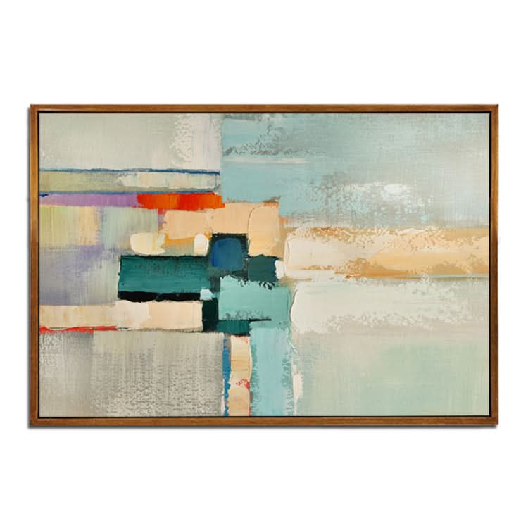 Original-Kunst, abstrakte Kunst, moderne Malerei, strukturiert, Wohnzimmer Wandkunst, großes Gemälde