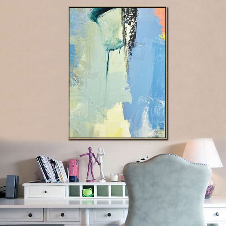 Nature Abstracted/ Original Abstract Painting / Seascape Painting/ Sea Painting - Hand Painted Abstract Wall Art Original Seascape Painting