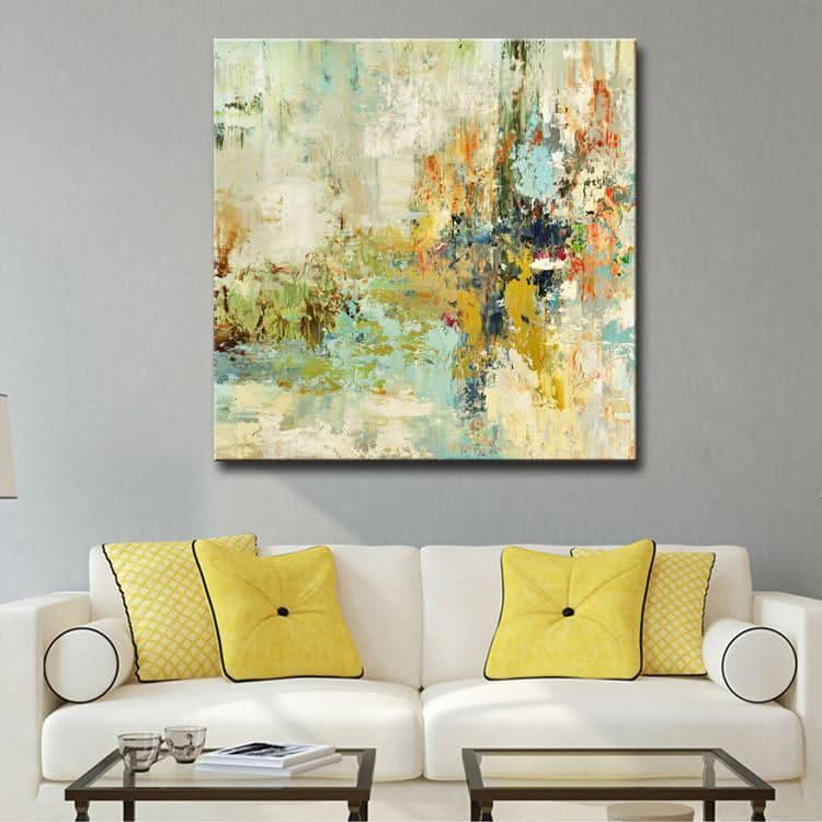 Handgemälde Ölgemälde auf Leinwand, Original Ölgemälde, großes Gemälde, Leinwand, Wanddekoration, Farben, Gemälde | Übernatürliche Schildkröte