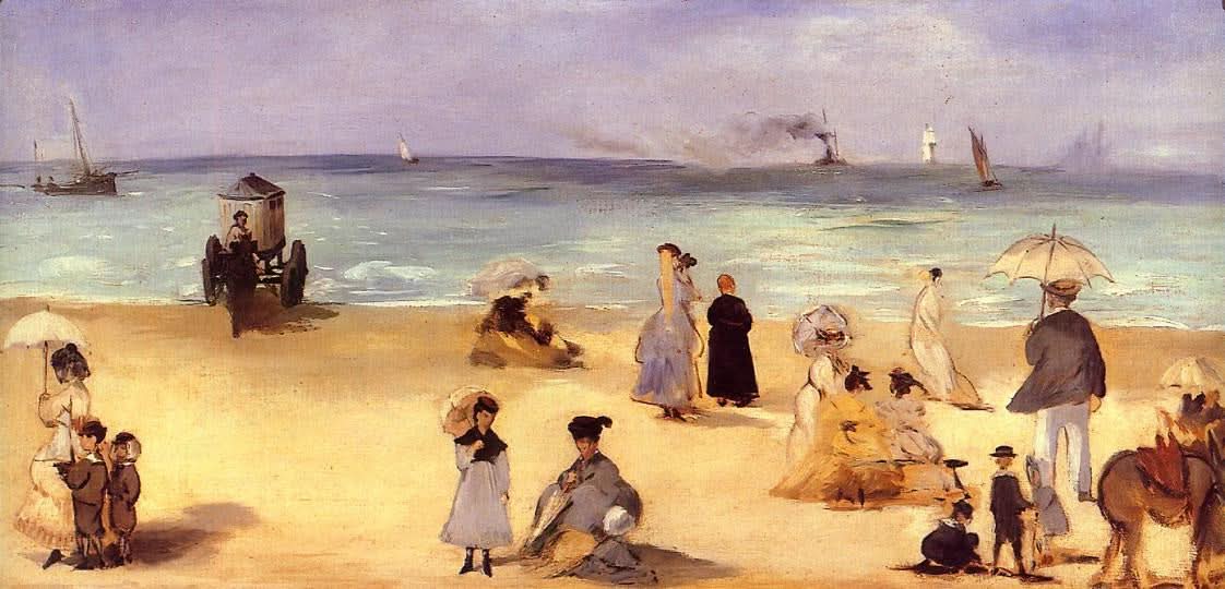 Am Strand von Boulogne