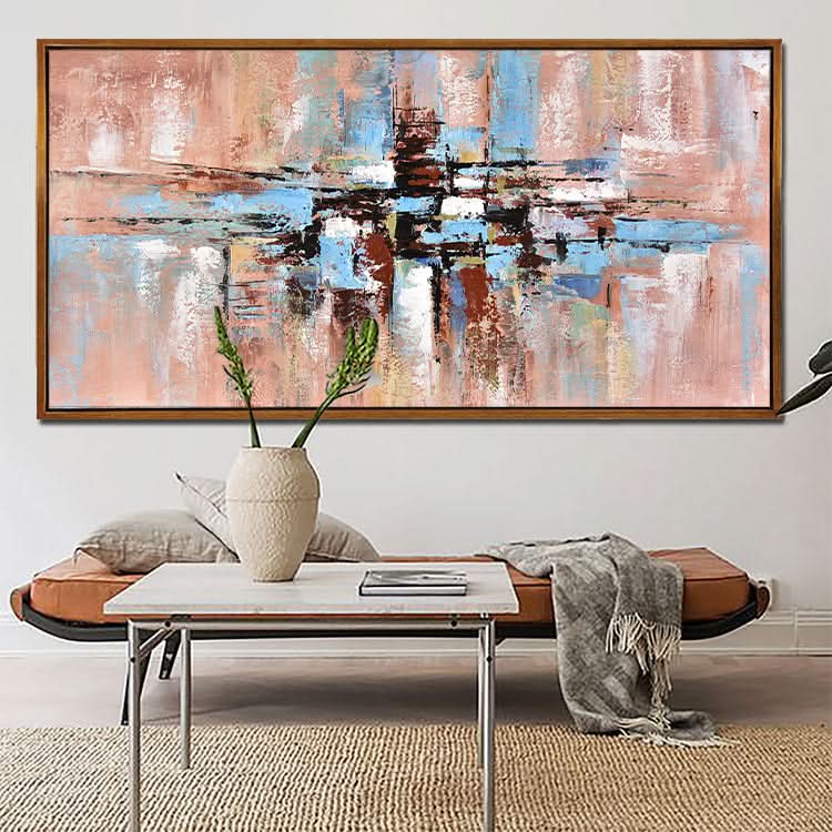 Handgemachtes Ölgemälde auf Leinwand, Original-Kunst, Heimdekoration, Wandkunst, Ölgemälde, moderne Farben, Gemälde, Segelboot-Malerei