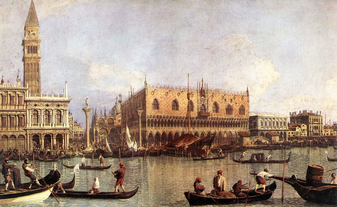 Palazzo Ducale und der Markusplatz