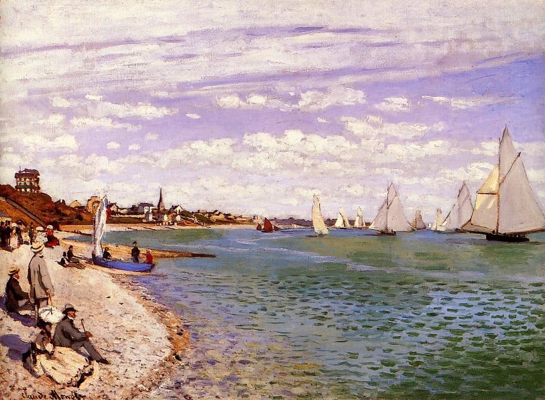 Regatta in Sainte Adresse