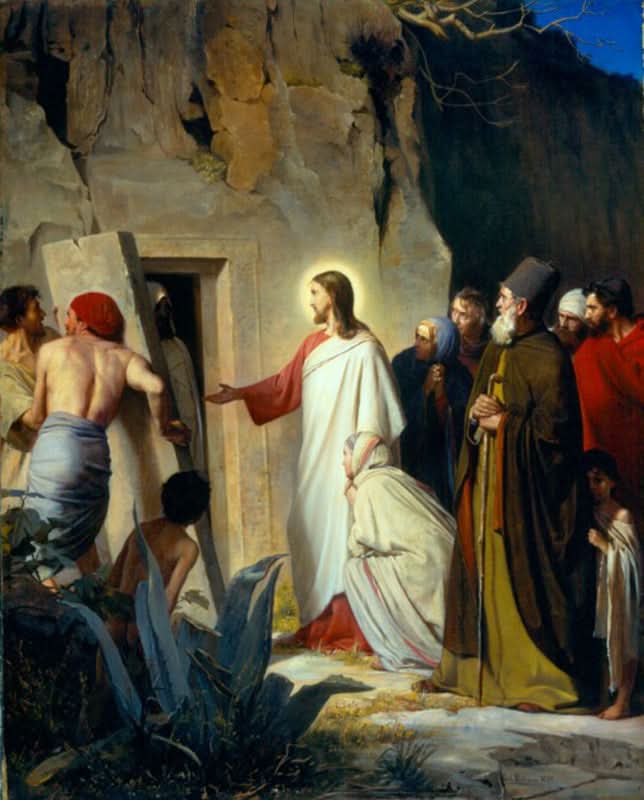 Die Auferweckung des Lazarus