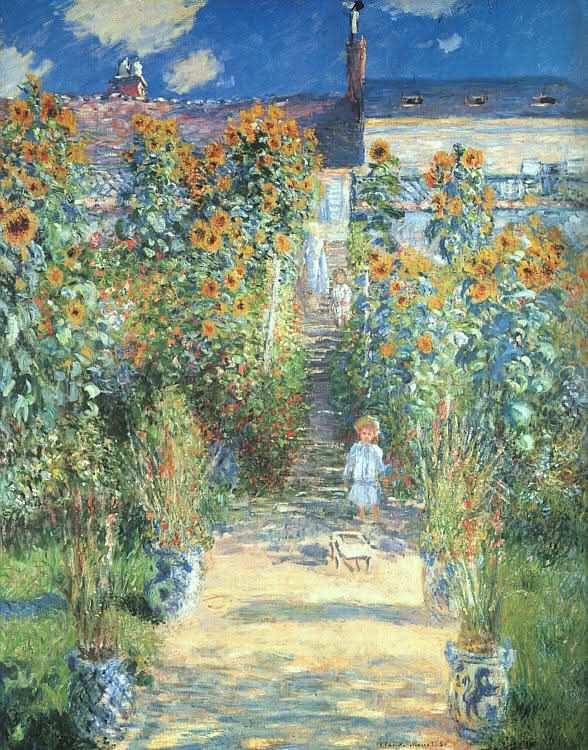 Der Künstlergarten in V eacute theuil