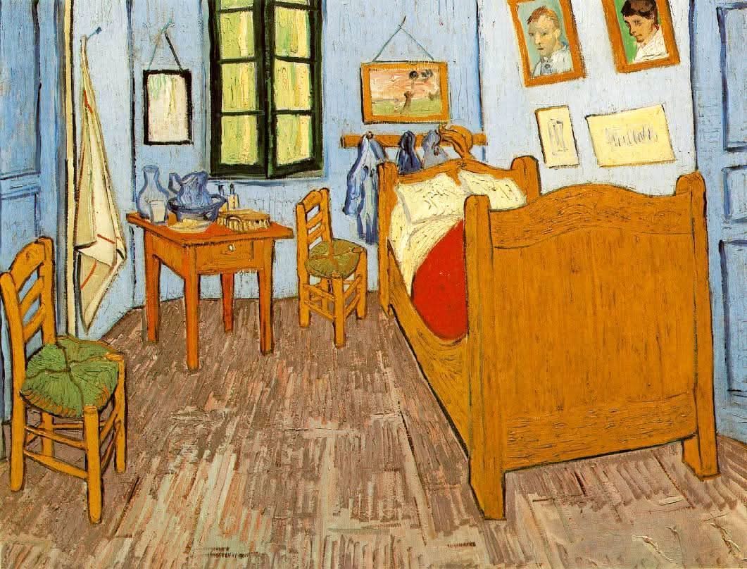 Vincents Schlafzimmer in Arles 3