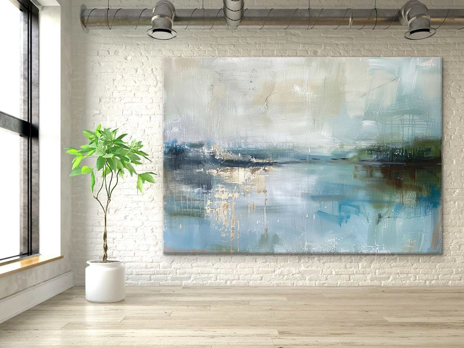 Large Modern Abstract Wall Painting for Sale Colorful Abstract Canvas Art Colored Oil Painting