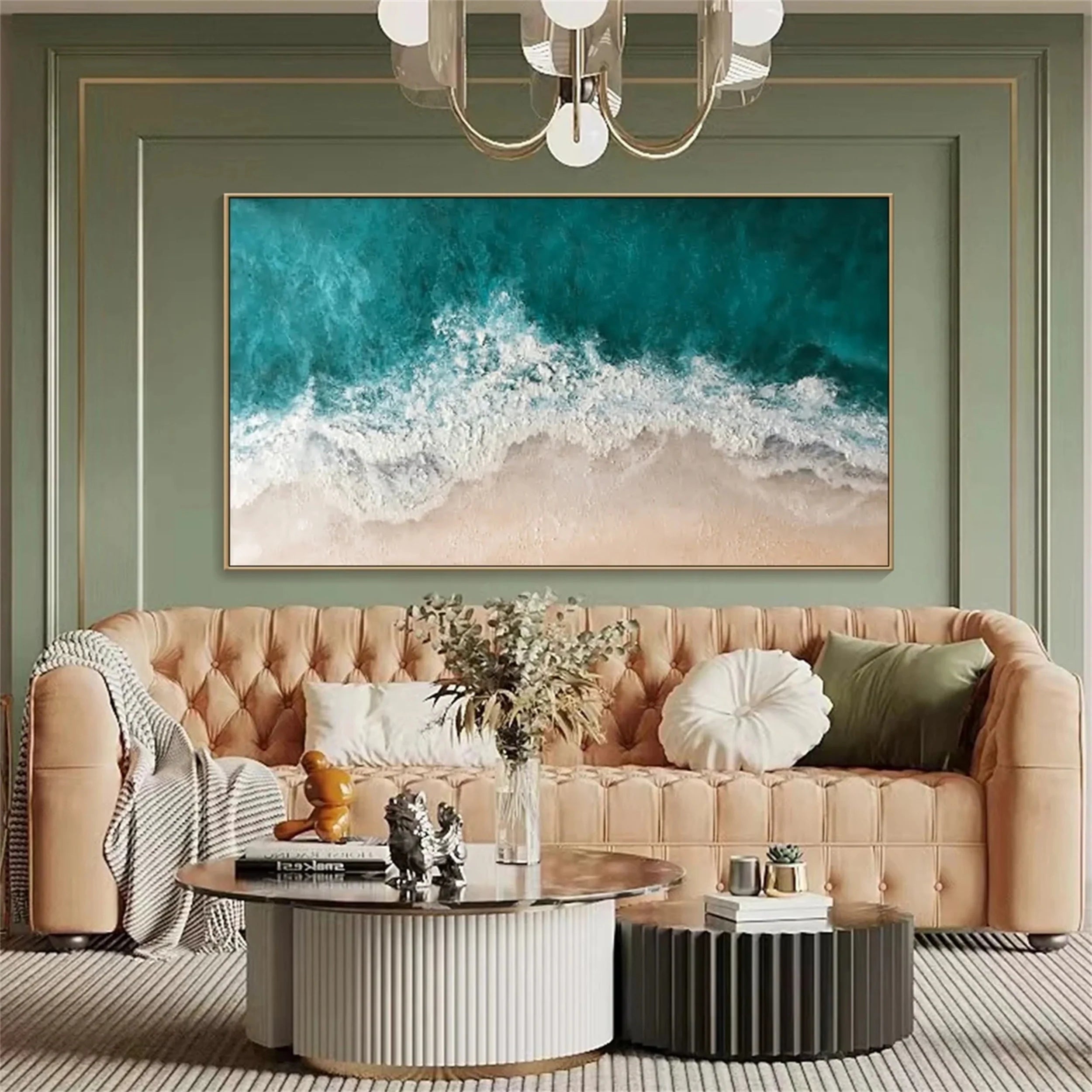 Ocean And Sky Painting #OS 071