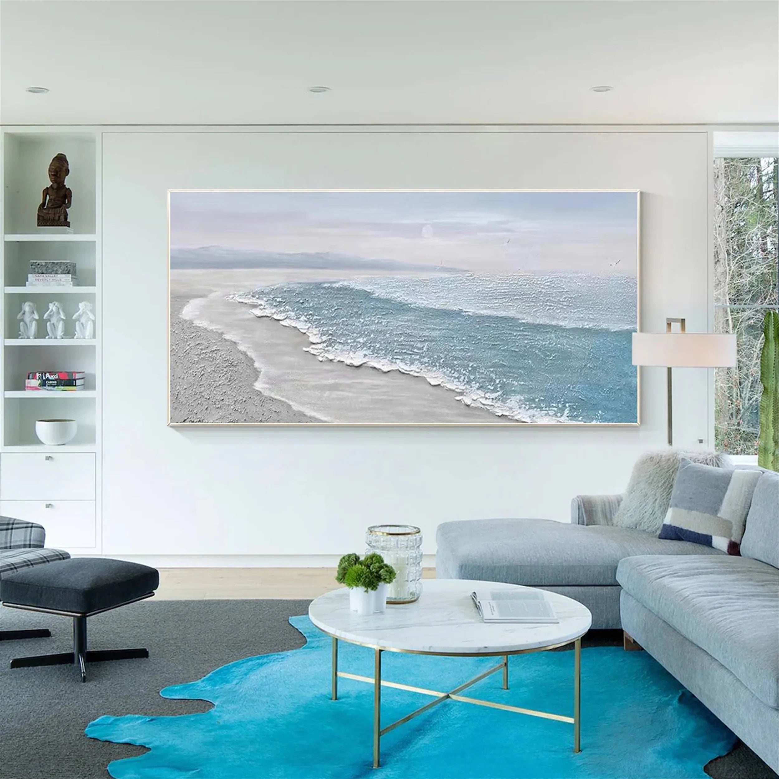 Ocean And Sky Painting #OS 057