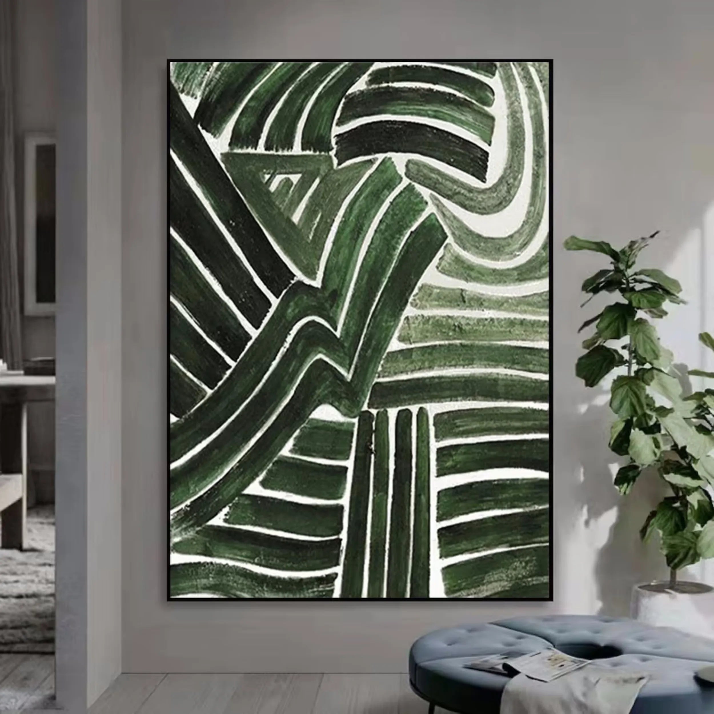 Green Texture Art #GT021