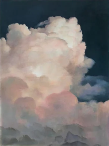 Dreamy Cloudscape Art Print Large Tranquil Sky Wall Art #OS 002