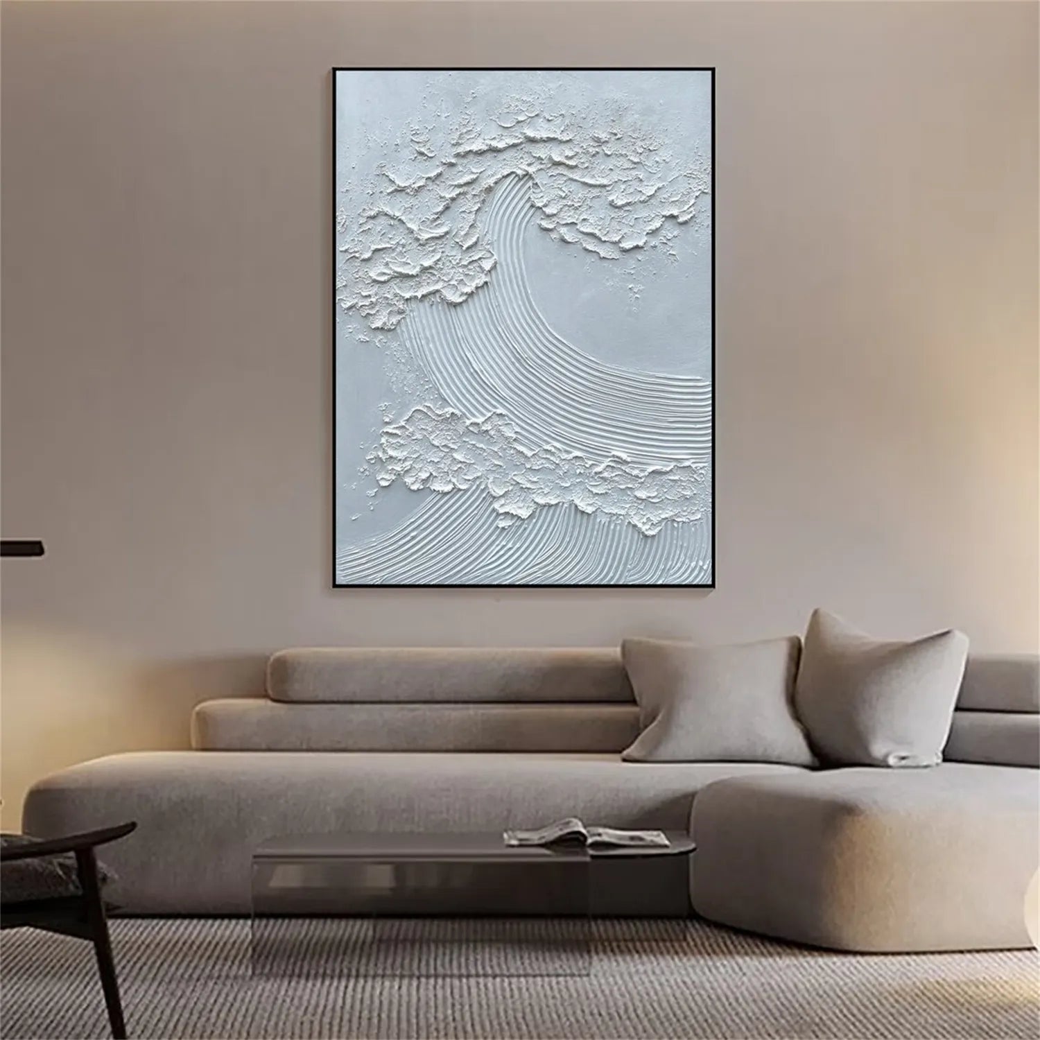 Plaster Art Minimalist Textured Painting #MM281