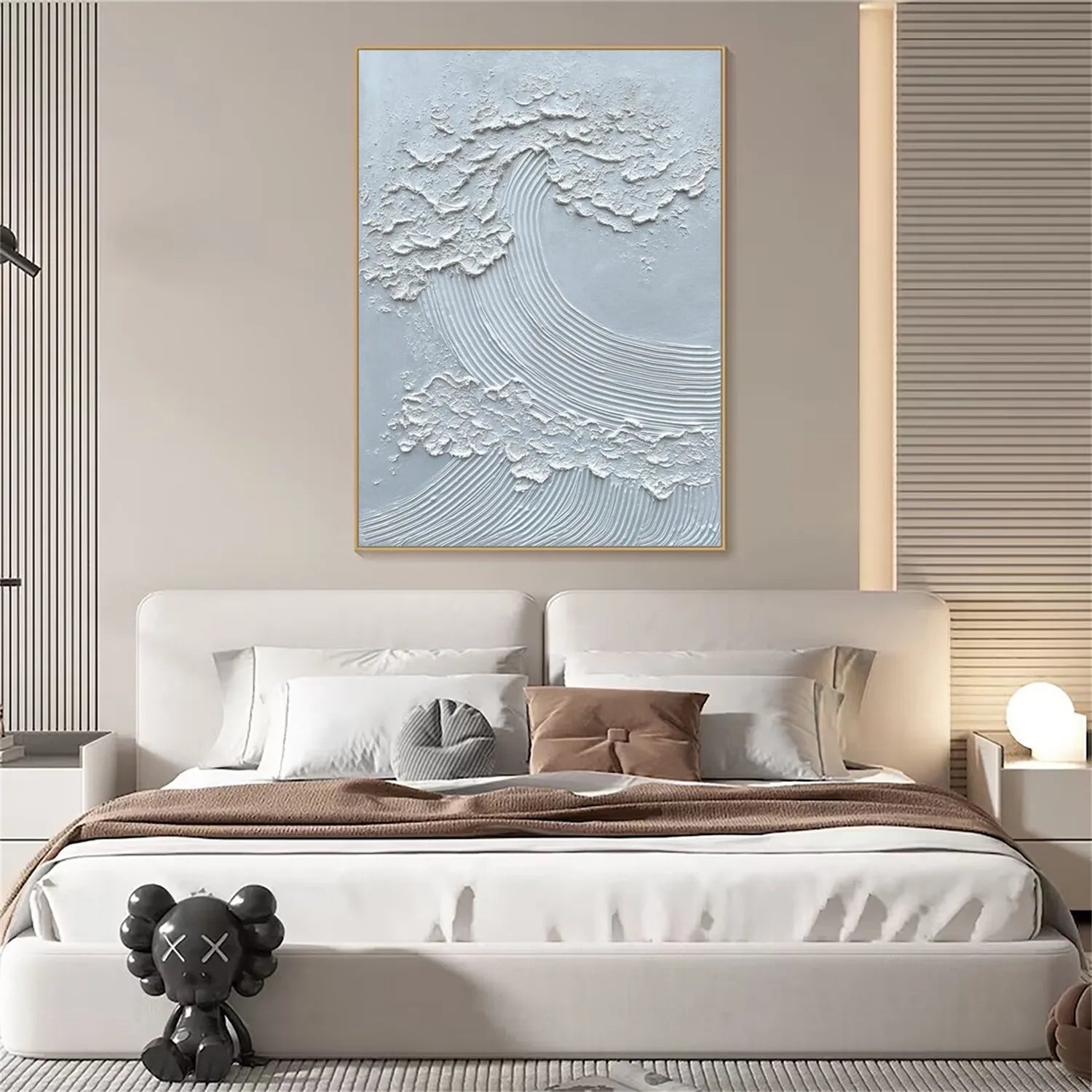 Plaster Art Minimalist Textured Painting #MM281