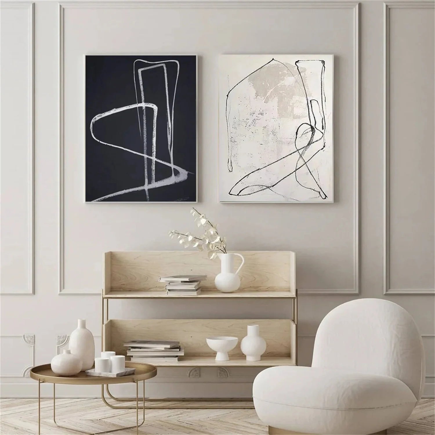 Abstract Tranquility Set of 2 #WS250